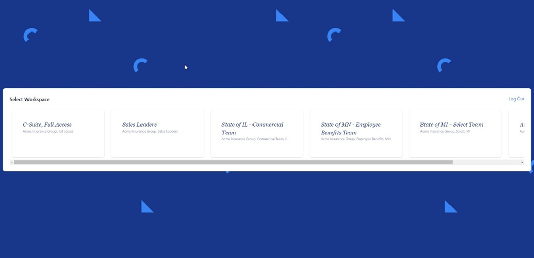 Workspace Selector